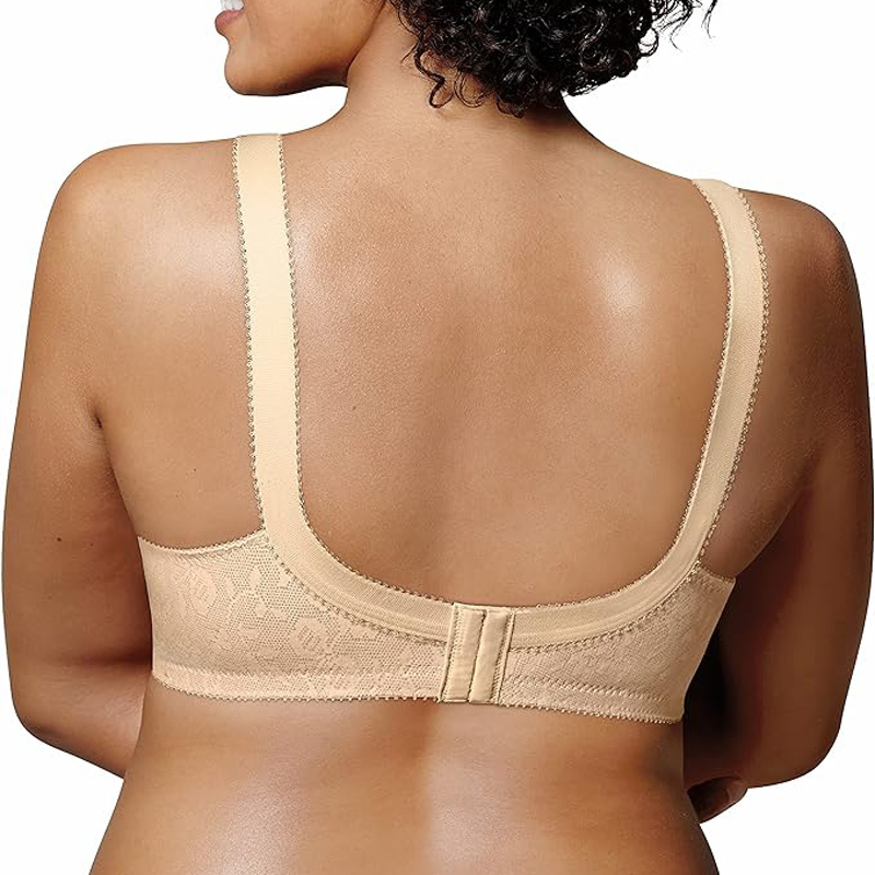 Oem Custom Plus Size No-Wire Bra Women Sexy Thin Cup Bra Women Full Cup Bra