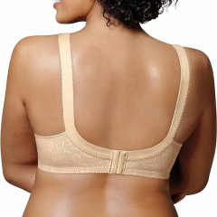 Oem Custom Plus Size No-Wire Bra Women Sexy Thin Cup Bra Women Full Cup Bra