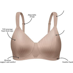 Custom Logo Plus Size Women's Bra Gathering Underwear For Big Cup Woman Adjustable Women's Bra