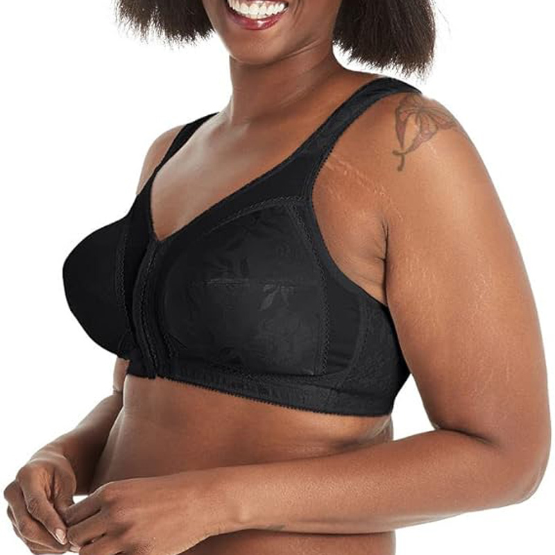Odm/Oem Women Deep Cup Bra Hide Back Fat Full Back Coverage Bra With Shapewear Incorporated Push Up Plus Size Bras