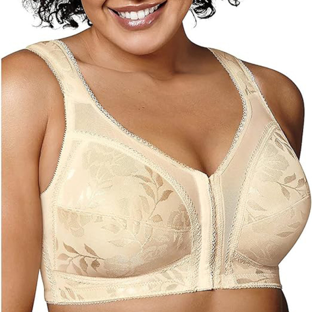 Odm/Oem Women Deep Cup Bra Hide Back Fat Full Back Coverage Bra With Shapewear Incorporated Push Up Plus Size Bras