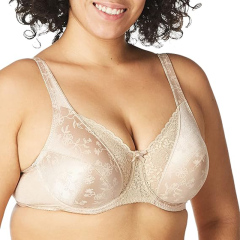 Hot Plus Size Sexy Fancy Women Plus Size Bras Lingerie Panty Bra Set Underwear