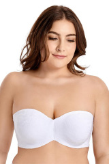 Adjustable Removable Double Shoulder Straps For Women Bra Plus Size Underwear For Fat Women Push Up Bra