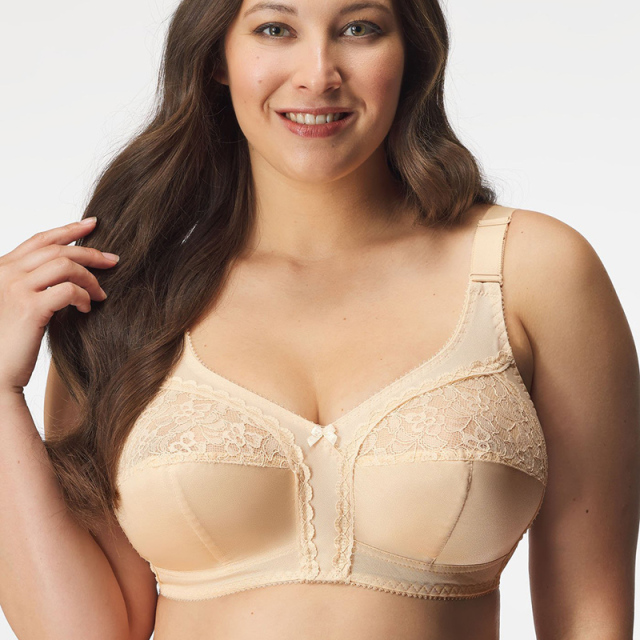High Quality Breathable Mesh Wireless Push Up Women Lace Plus Size Bra Custom Lingerie Sexy Women's Underwear