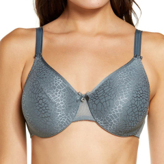 Wholesale Women's Plus Size Underwear Set Classic Printing Ladies Push Up Bra And Panties
