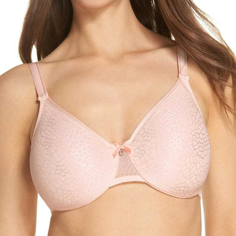 Wholesale Women's Plus Size Underwear Set Classic Printing Ladies Push Up Bra And Panties