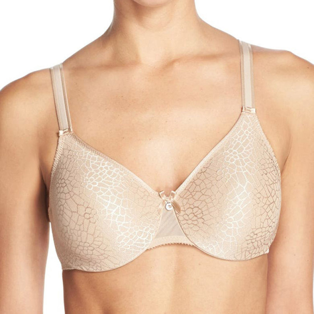 Wholesale Women's Plus Size Underwear Set Classic Printing Ladies Push Up Bra And Panties