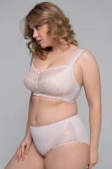 Wholesale Breathable Thin Brassiere Plus Size Women Underwear Wireless Bra Full Cup Comfort Soft Bra