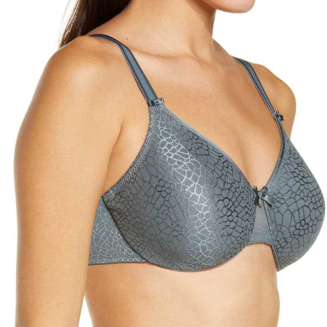 Wholesale Women's Plus Size Underwear Set Classic Printing Ladies Push Up Bra And Panties