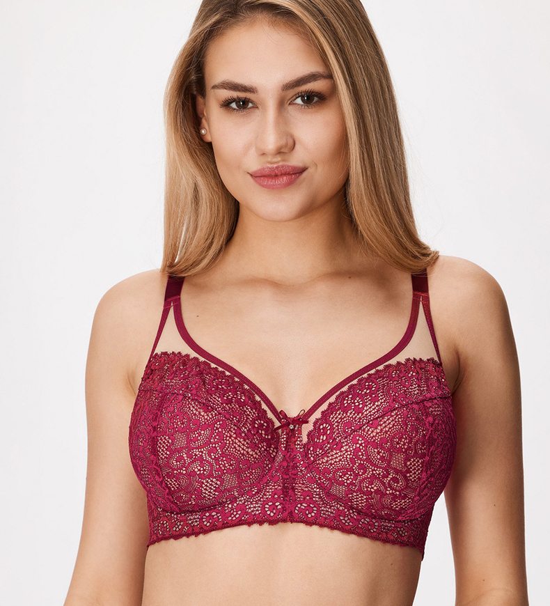 Custom Logo Hot Sale Comfort Lace Ladies Lingerie Set Women's Underwear Sexy Plus Size Lingeries