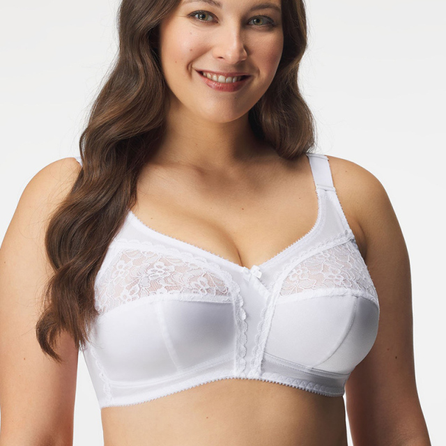 High Quality Breathable Mesh Wireless Push Up Women Lace Plus Size Bra Custom Lingerie Sexy Women's Underwear