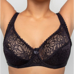 Lace Breathable Thin Lace Underwear Plus Size Bra Busty Lingerie Woman Wholesale Big Cup Womens Sexy Underwear