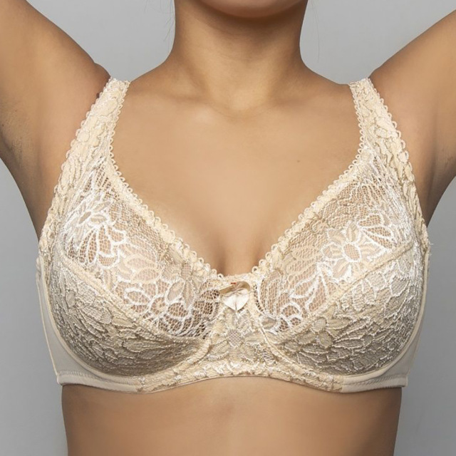 Lace Breathable Thin Lace Underwear Plus Size Bra Busty Lingerie Woman Wholesale Big Cup Womens Sexy Underwear