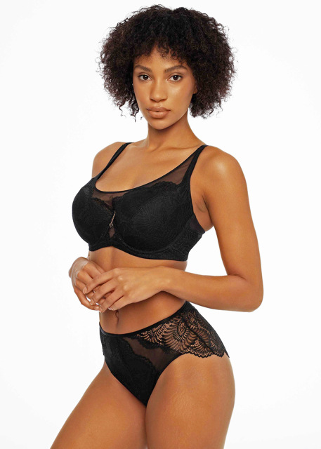 Custom Logo High Quality Women Bras Lace Comfort Large Cup Plus Size Women's Push Up Underwear