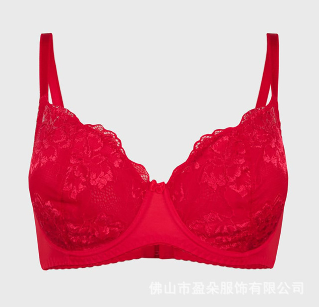 Custom Logo Wholesale Push Up Women's Underwire Top Underwear Ladies Panties Bra & Brief Sets For Women