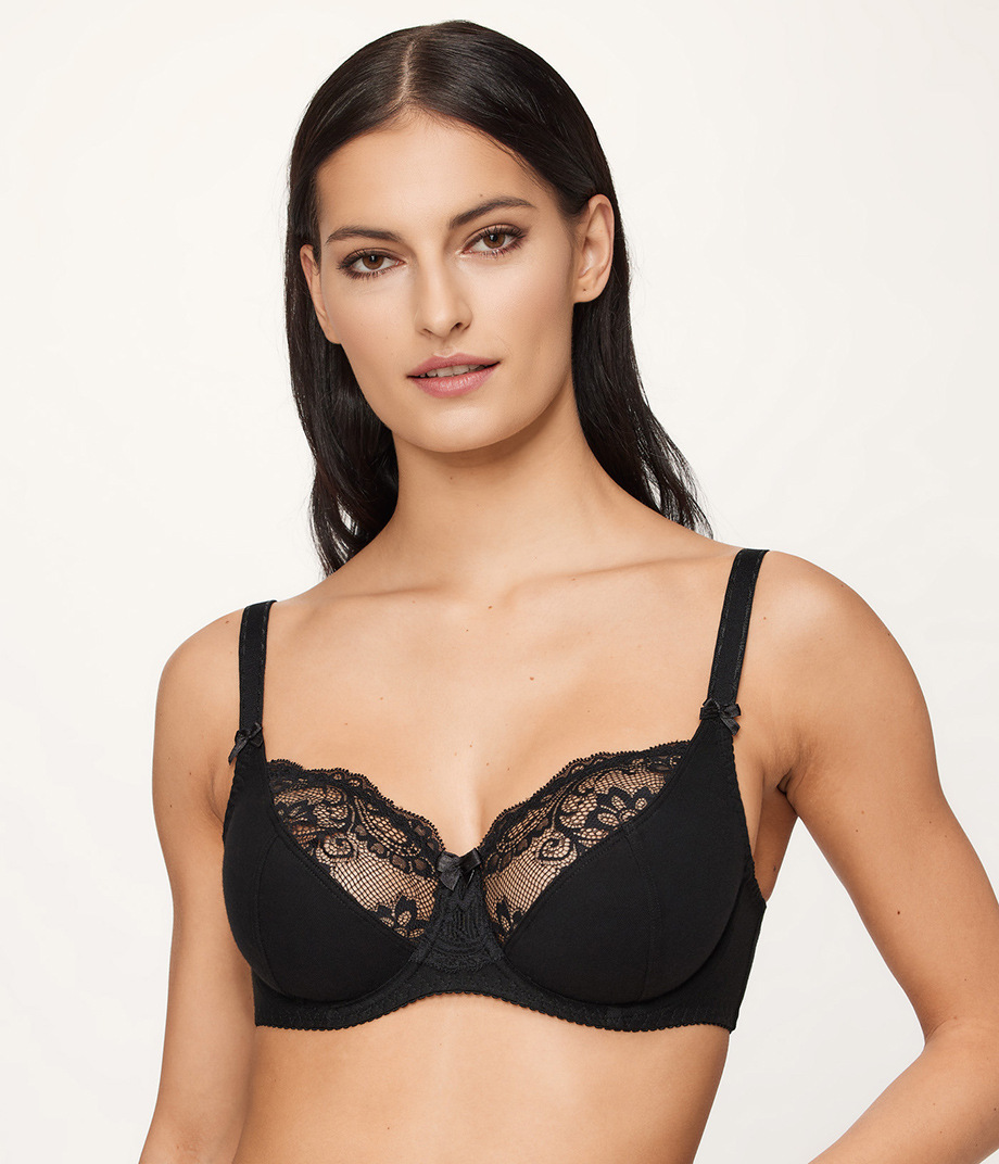 Oem Custom Made Plus Size Girl Lace Printed Sexy Seductive Bra Soft Underwire Women's Lingeries Bra