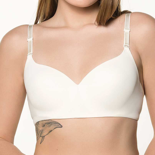 Custom New Trade Plus Size Soft Women's Underwear Lingerie Big Women bra