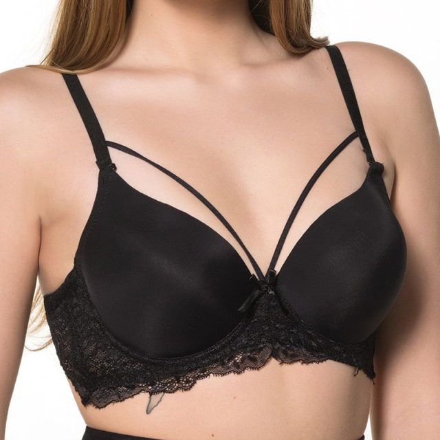 Wholesale Hot Selling Plus Size Underwear Womens Sexy Lingerie Gathered Lace women bra