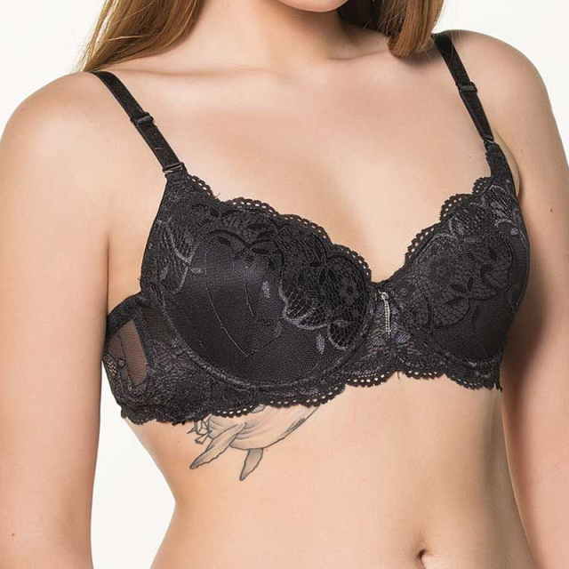 Custom Logo Fashion Cheap Underwear Women Lingerie Push Up Daily Bra Woman Plus Size Bra