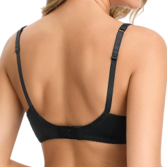 Hot Sale Fat Ladies Plus Size Bra Embroidery Push-Up Women Fat Mm Luxury Underwear 42 Size Bras