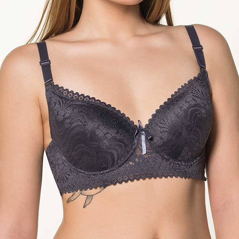 Bra Brief Sets Erotic V Neck Lace Panty Women Wholesale Lace Breathable Gathered Bra Panty Set