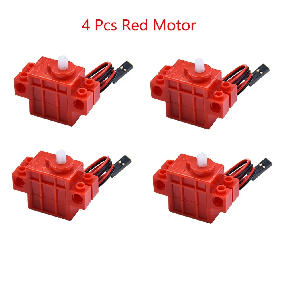 Kidsbits Gray Orange Geek Servos Rotable Servo With Wire Compatible With LEGO For Programmable DIY Kit Electronic Smart Car