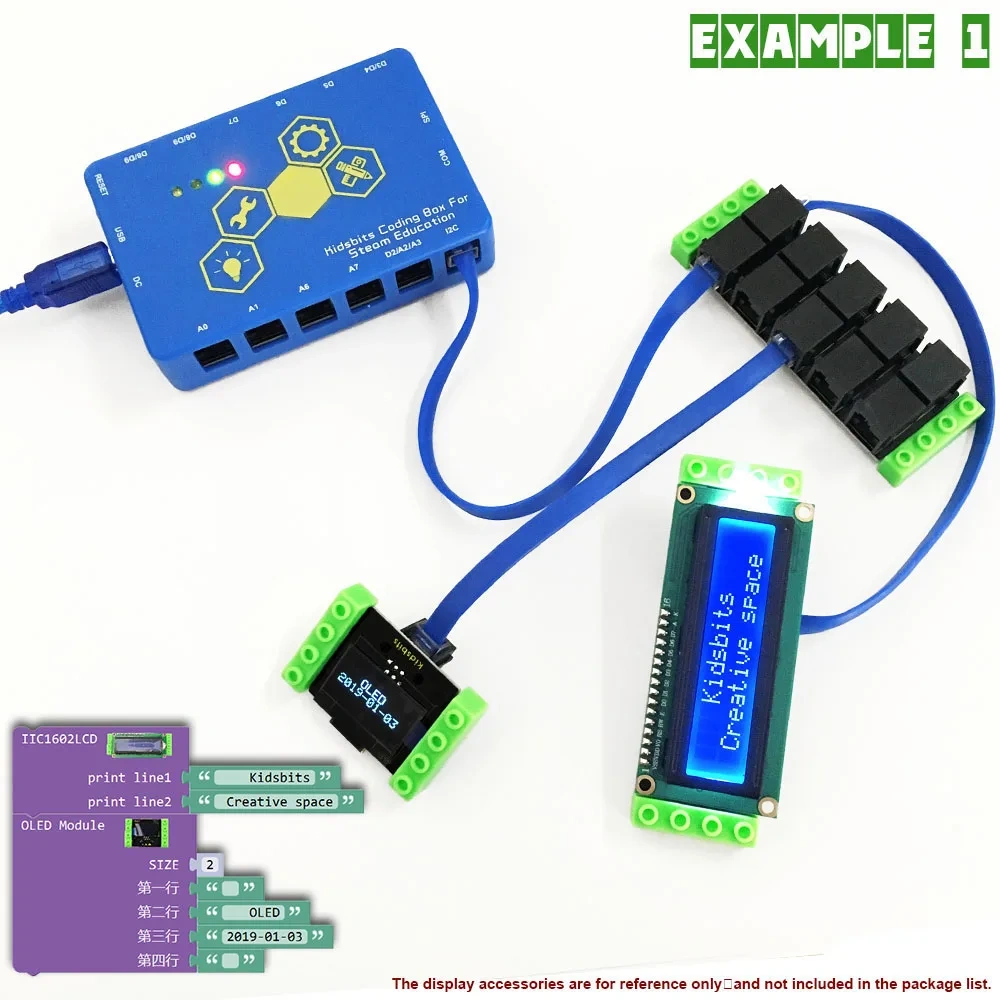 Kidsbits Building Blocks Control box Programming Control Board Controllers for Game Consoles and Toy Model Planes