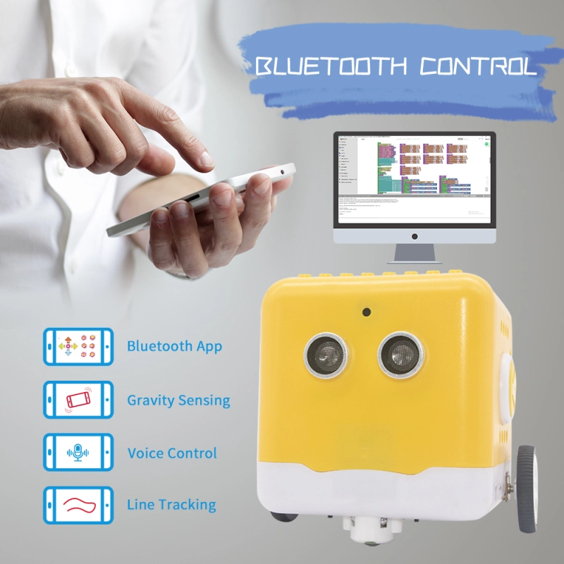 Kidsbits Multi-purpose Coding Robot  for Arudino STEM  Maker Education Compatible for Lego 7+