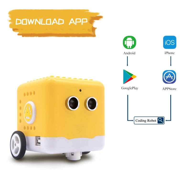 Kidsbits Multi-purpose Coding Robot  for Arudino STEM  Maker Education Compatible for Lego 7+