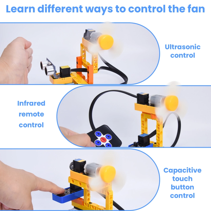 Kidsbits Stem Programming Smart Fan Kit for KidsIOT