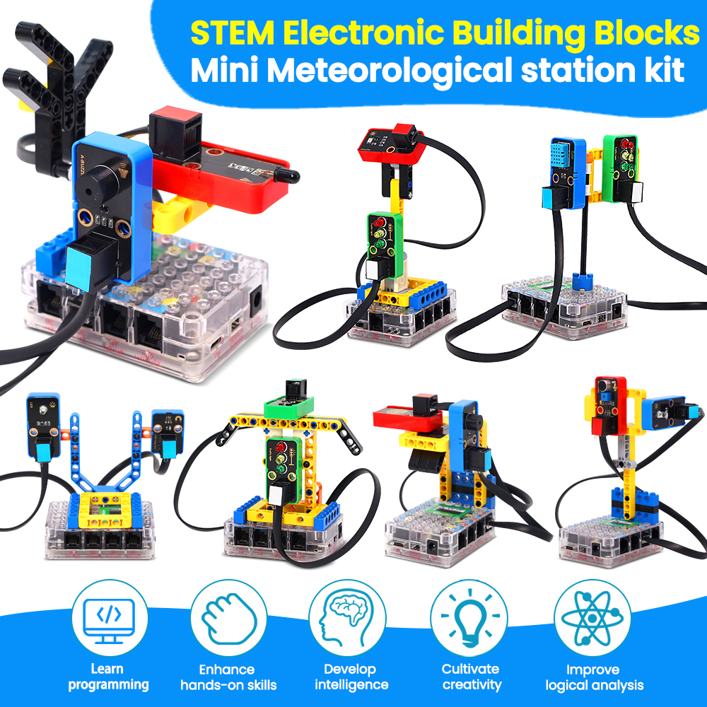 Kidsbits STEM  Mini Meteorological Station Kit With KisUNO For Arduino Uno