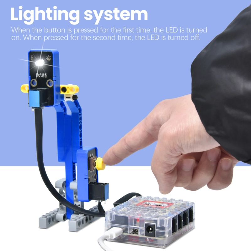 Kidsbits Smart Farm Kit For Arduino IOT Board Compatible With LEGO Support Graphical Programming Education Learning DIY Kit