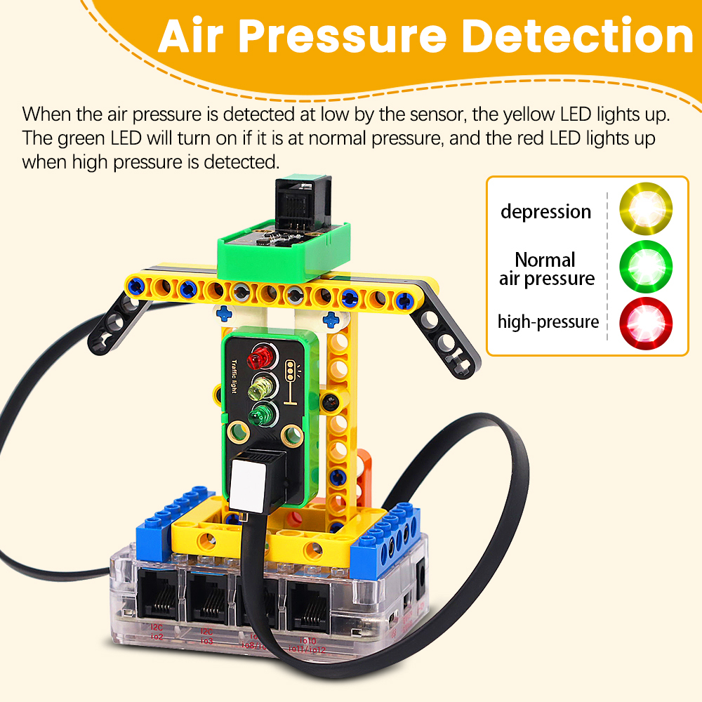 Kidsbits STEM Smart Mini Meteorological Station Kit  With KidIOT For ESP32