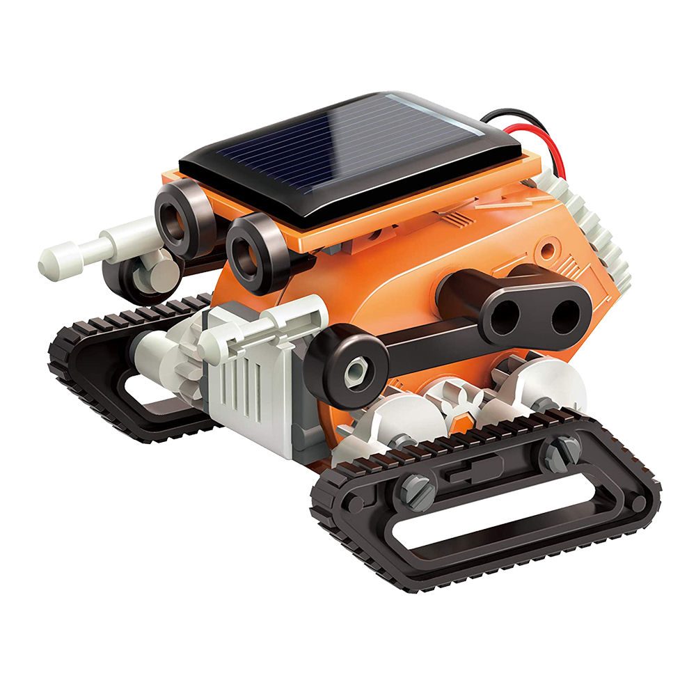Kidsbits DIY Puzzle Self-Assembly Science Educational Learning 7 In 1 Solar Robot Toy Kit