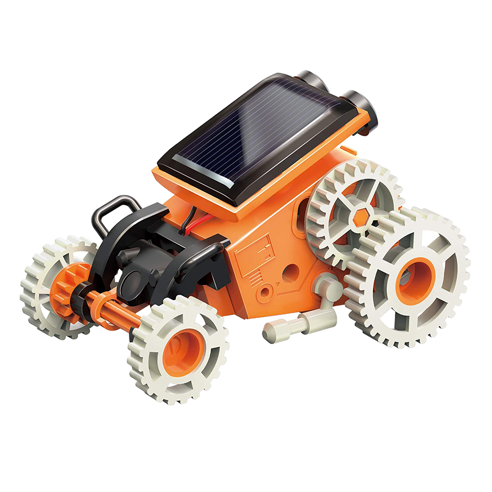 Kidsbits DIY Puzzle Self-Assembly Science Educational Learning 7 In 1 Solar Robot Toy Kit