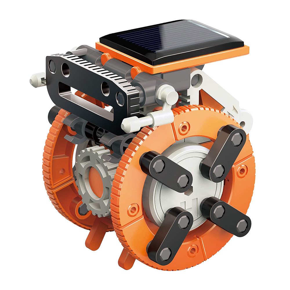 Kidsbits DIY Puzzle Self-Assembly Science Educational Learning 7 In 1 Solar Robot Toy Kit