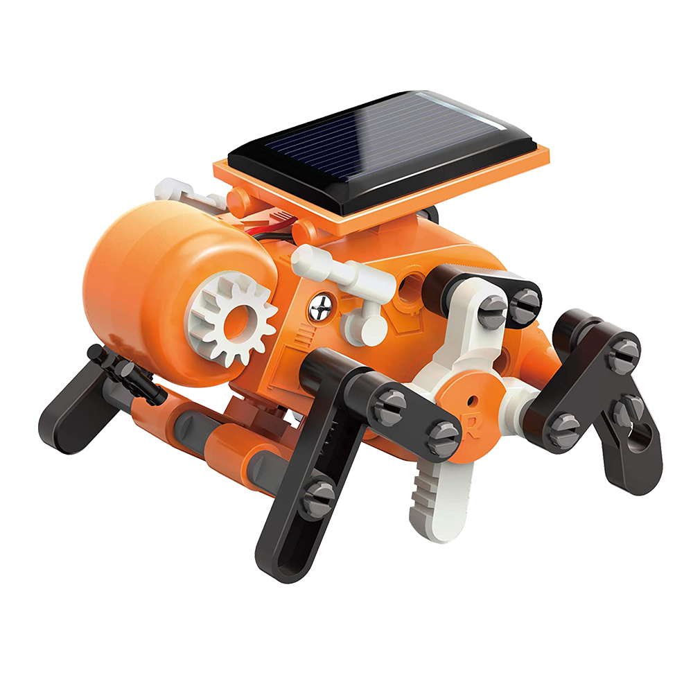 Kidsbits DIY Puzzle Self-Assembly Science Educational Learning 7 In 1 Solar Robot Toy Kit