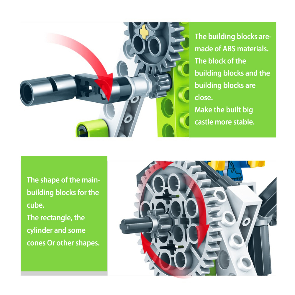 kidsbits 3-in-1 Tech Building Blocks for Children's STEM Creative Invention Educational Blocks Toys For Kids