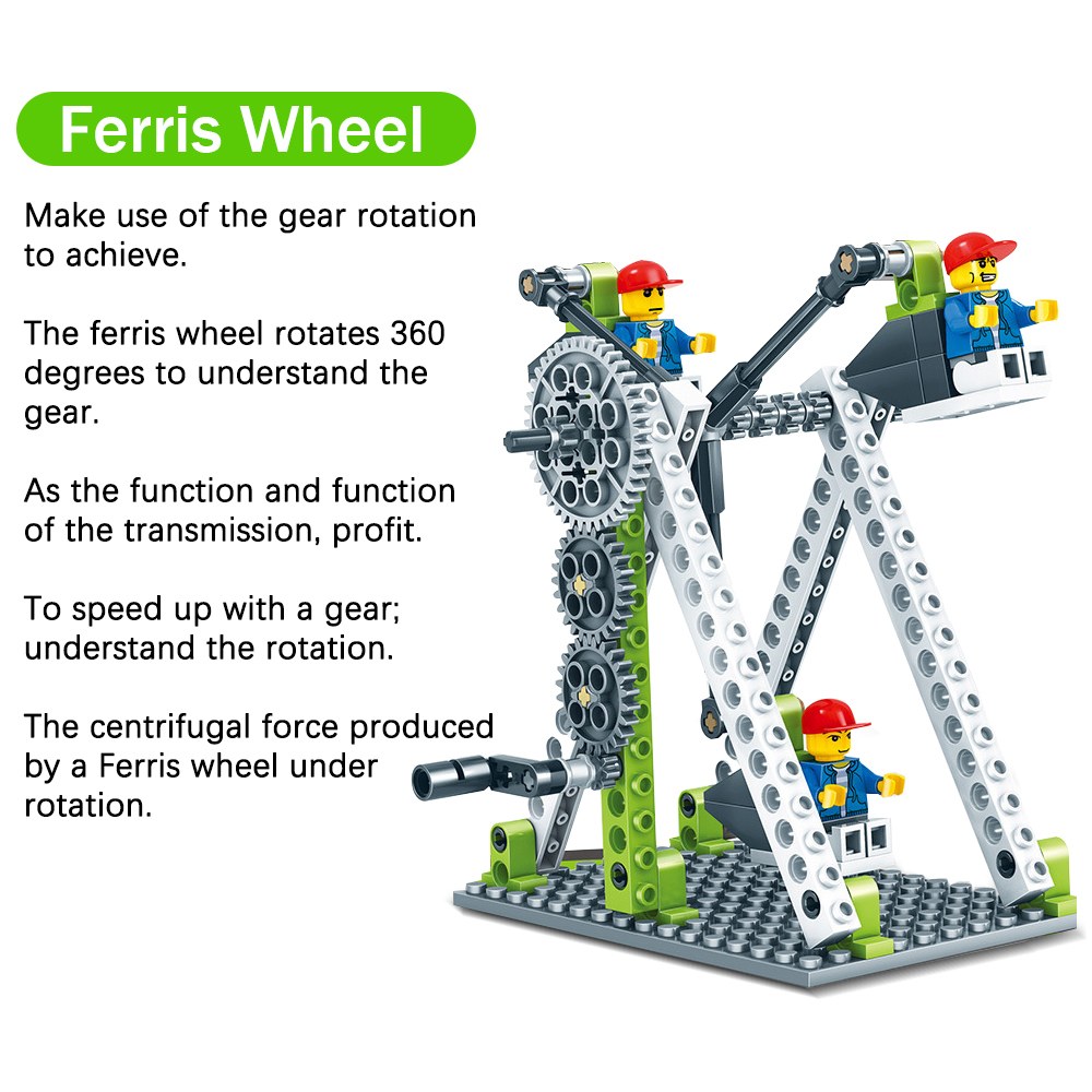 kidsbits 3-in-1 Tech Building Blocks for Children's STEM Creative Invention Educational Blocks Toys For Kids