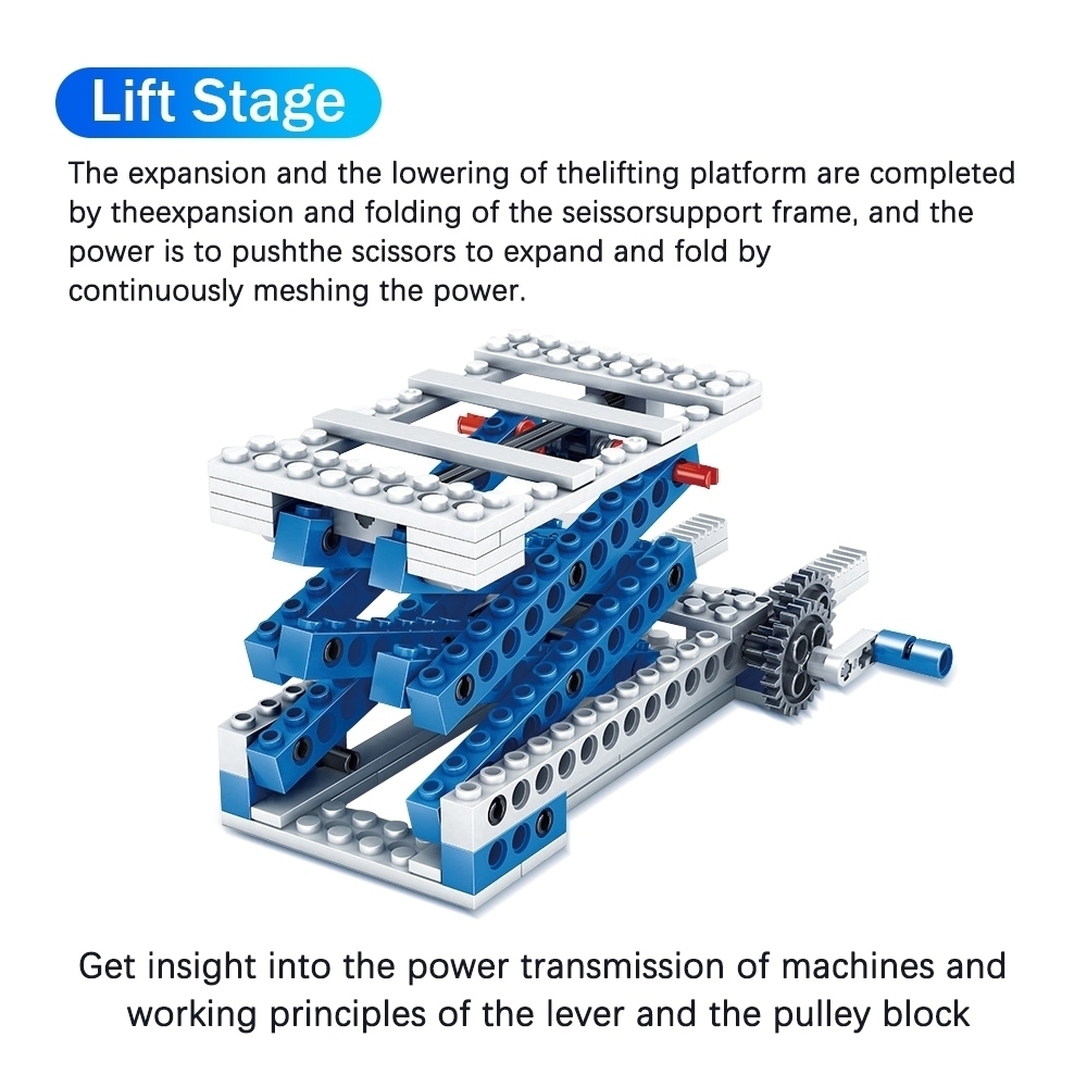 Kidsbits STEM Building Blocks 3-in-1 Tech Building Blocks Intelligent DIY Block Toys