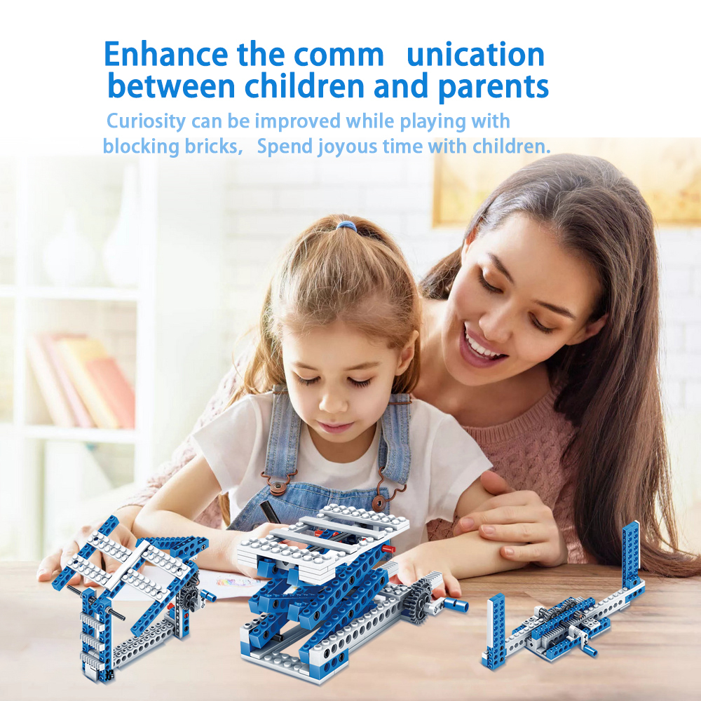 Kidsbits STEM Building Blocks 3-in-1 Tech Building Blocks Intelligent DIY Block Toys