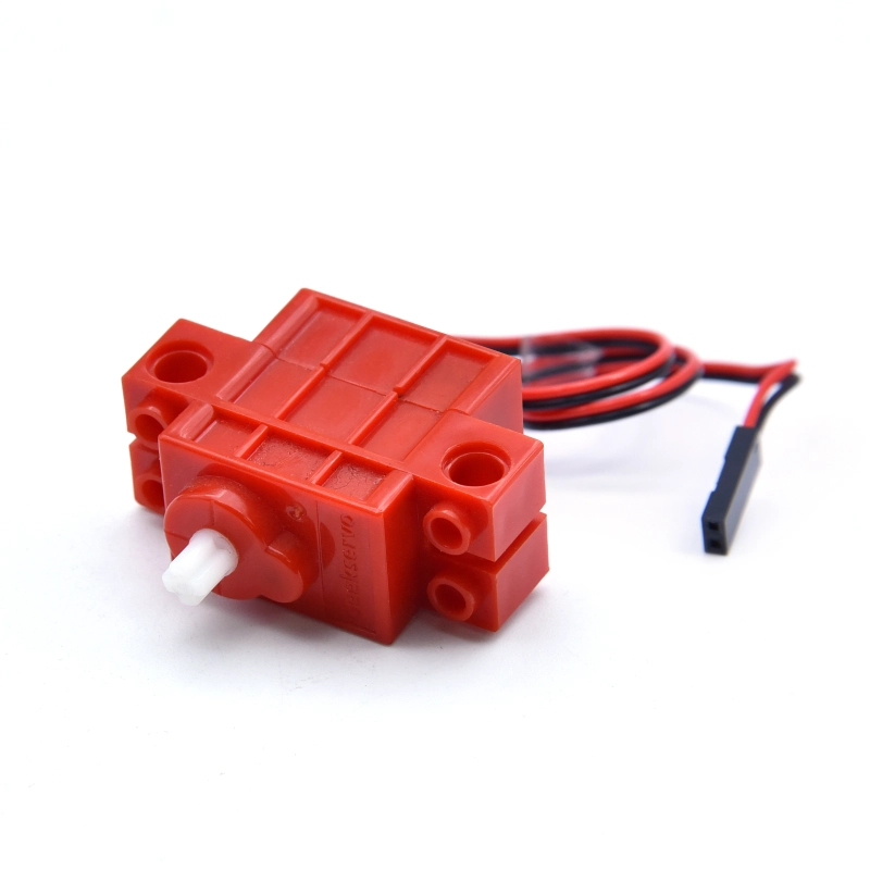 Red Lego Building Blocks Motor Deceleration Motor 4.8V 70RPM Red Gear Motor For Programmable