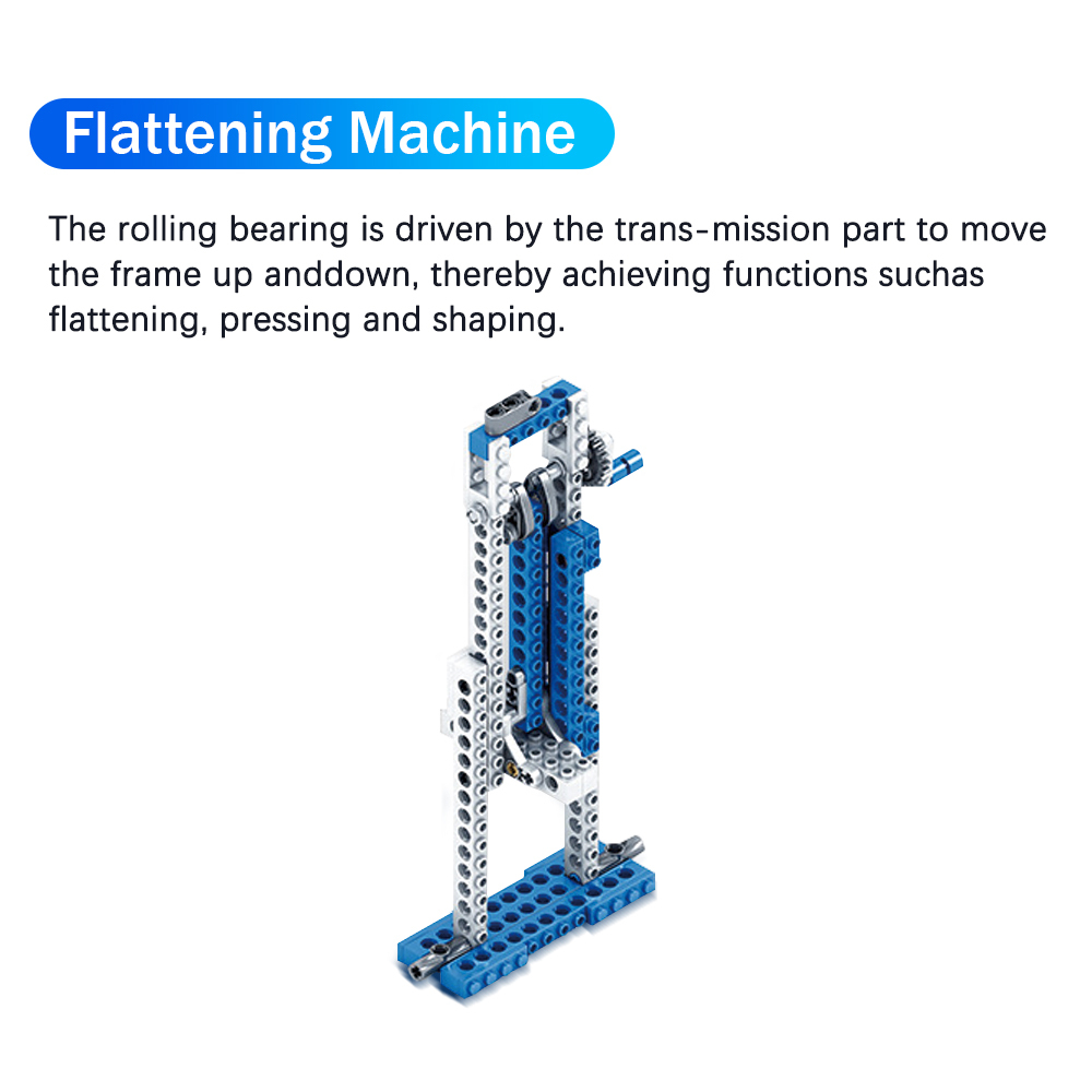 Kidsbits DIY Mechanical Gear Technical Building Blocks Engineering Children's Science Educational STEM Building Block set Kid Brick Toy