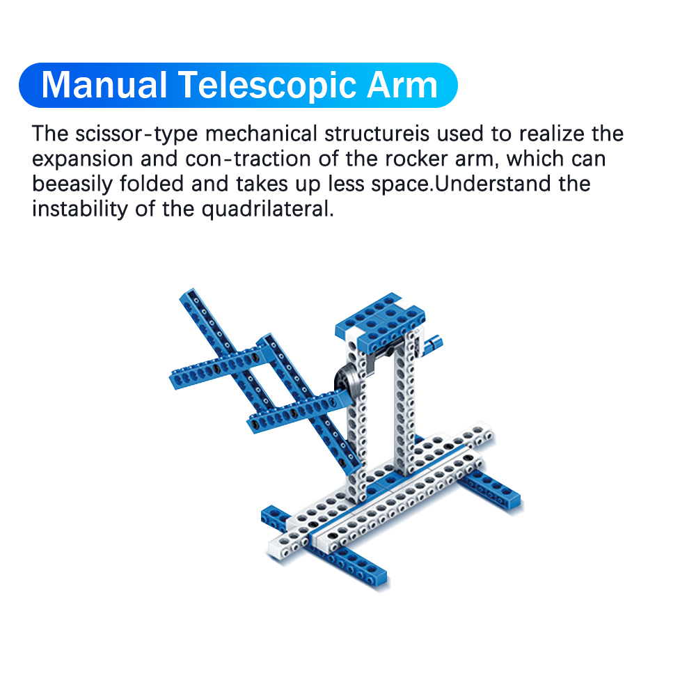 Kidsbits DIY Mechanical Gear Technical Building Blocks Engineering Children's Science Educational STEM Building Block set Kid Brick Toy