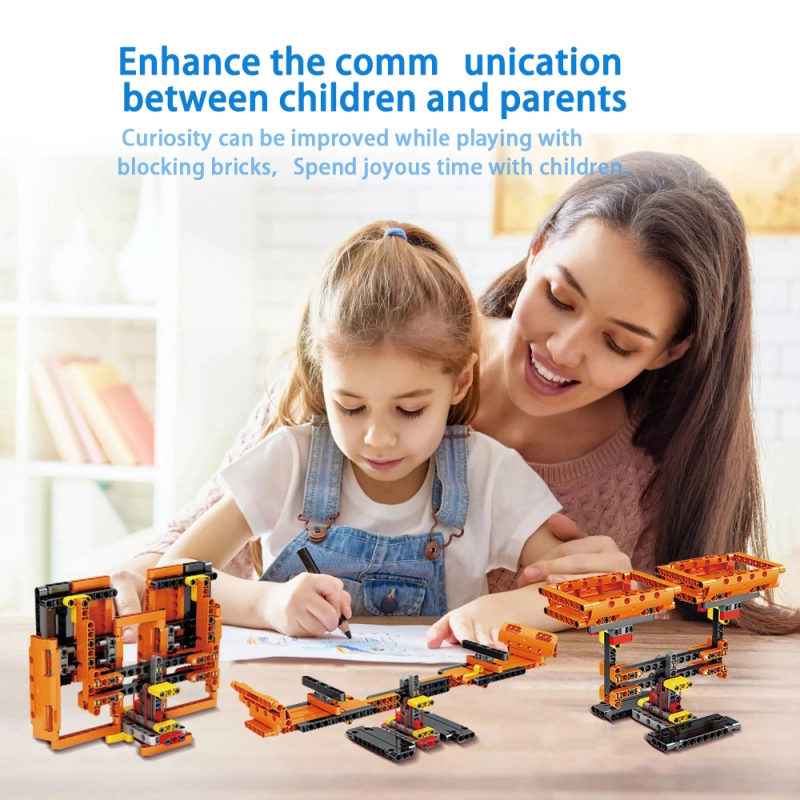 Kidsbits STEM Building Plastic Blocks Balance Scale + Balance Gate + Seesaw For Teaching Learning Science