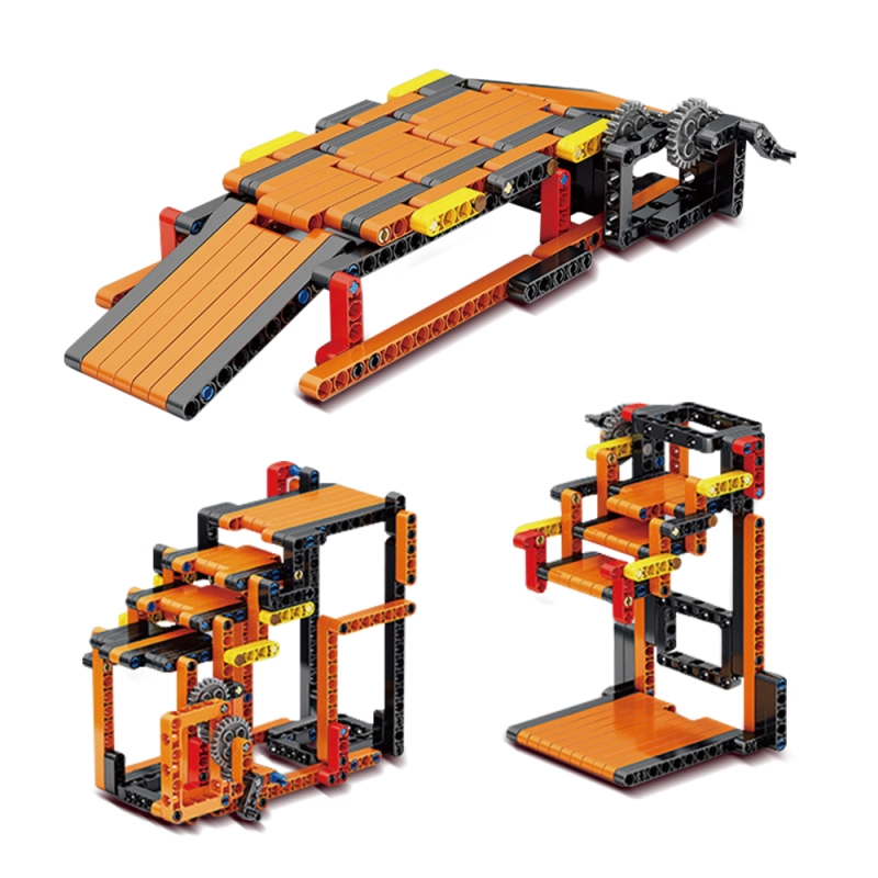 Kidsbits DIY Puzzle Toys For Kids Learning Bridge Construction Building Block Set Toys