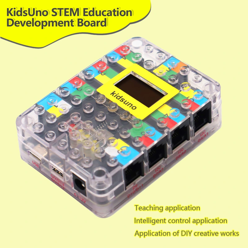 Kidsbits STEM Electronic Building Blocks KidsUno Development Board For Arduino