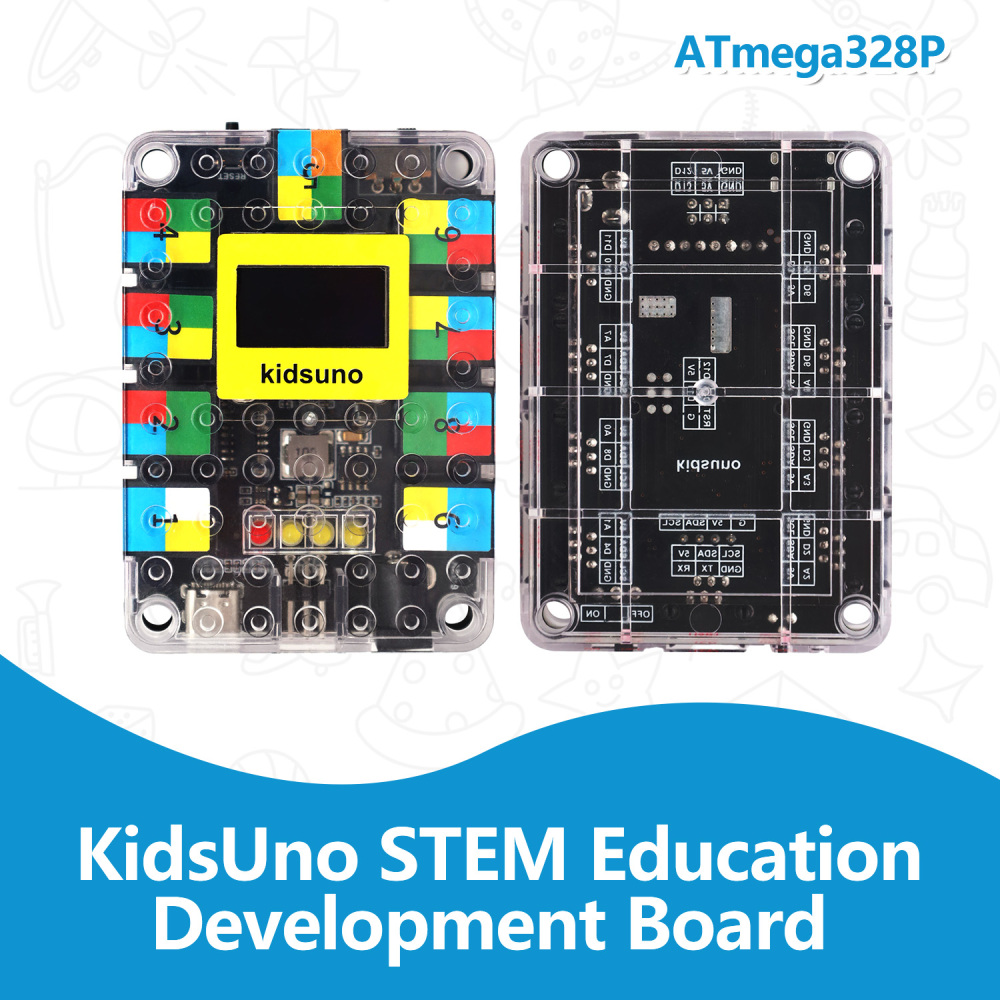 Kidsbits STEM Electronic Building Blocks KidsUno Development Board For Arduino