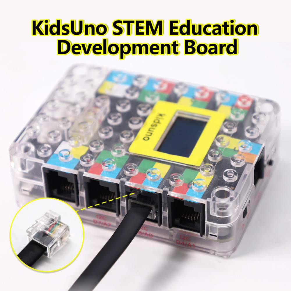 Kidsbits STEM Electronic Building Blocks KidsUno Development Board For Arduino