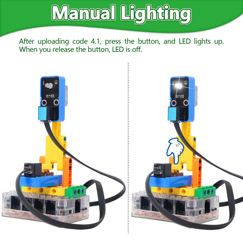 Kidsbits STEM Electronic Building Blocks Development Board For Raspberry Pi PICO